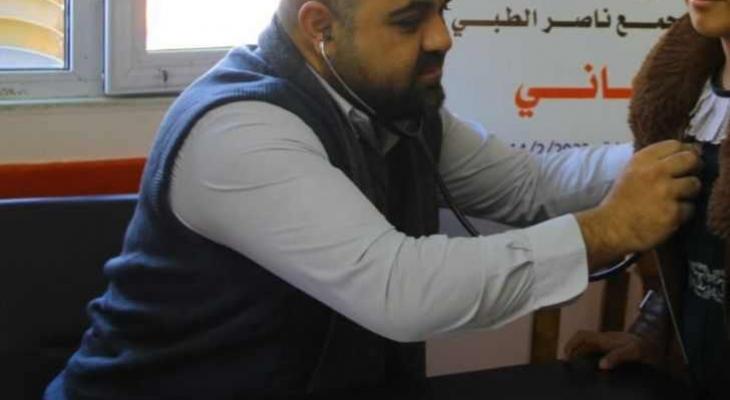استشهاد زوج الطبيبة آلاء النجار في قصف إسرائيلي جنوب غزة
