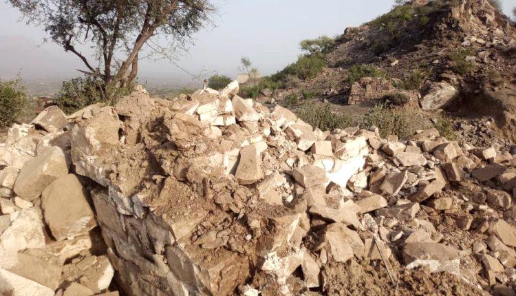 تفجير مزار "قبة مريم العذراء" التاريخي في الضالع 