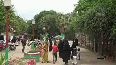 قيادات حوثية تستولي على حديقة "التعاون" في تعز 