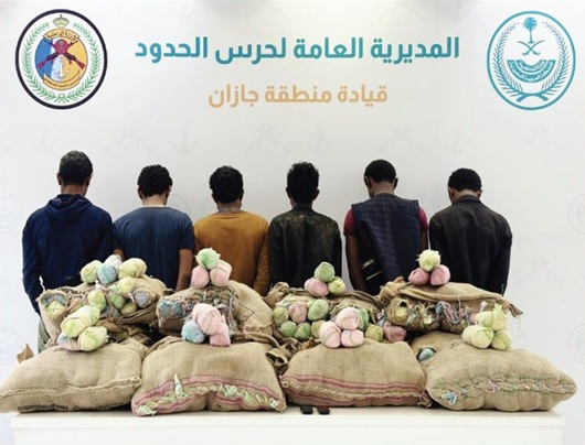 السعودية.. ضبط 6 يمنيين وإحالتهما إلى الجهات المختصة