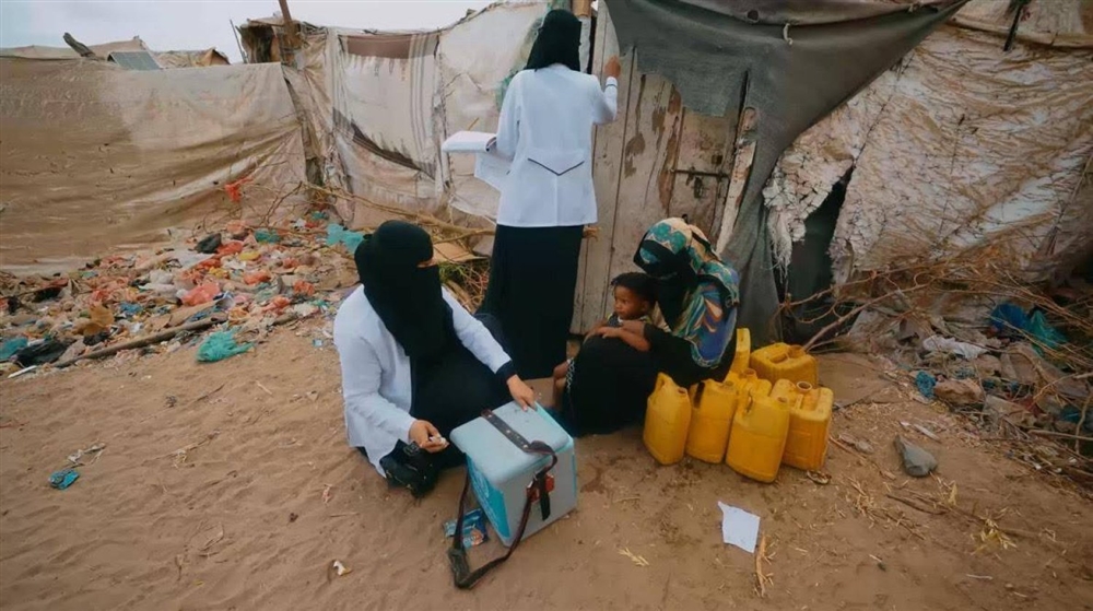الحكومة تطلق حملة وطنية لتحصين أكثر من 1.3 مليون طفل ضد شلل الأطفال