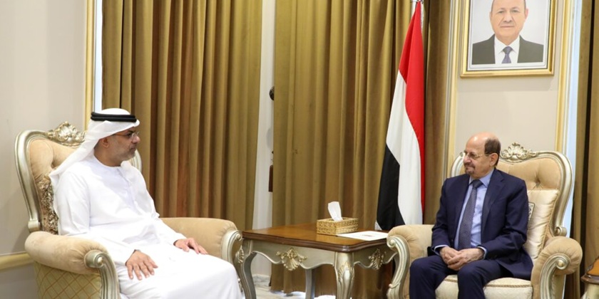 الزنداني يلتقي الزعابي ويشيد بالدعم الإنساني والتنموي الإماراتي