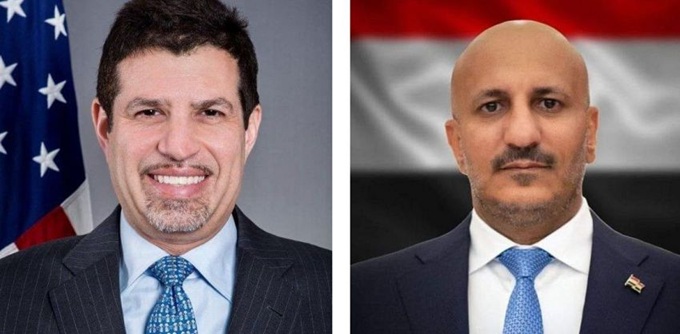 طارق صالح لـ سفير واشنطن: شراكة فعالة مع الشرعية أقصر الطرق لتقويض التهديد الإيراني في اليمن