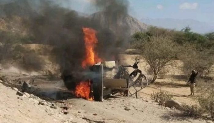 عبوة الموت في أبين.. نجاة قائد عسكري وسقوط مدنيين في كمين إرهابي مرعب