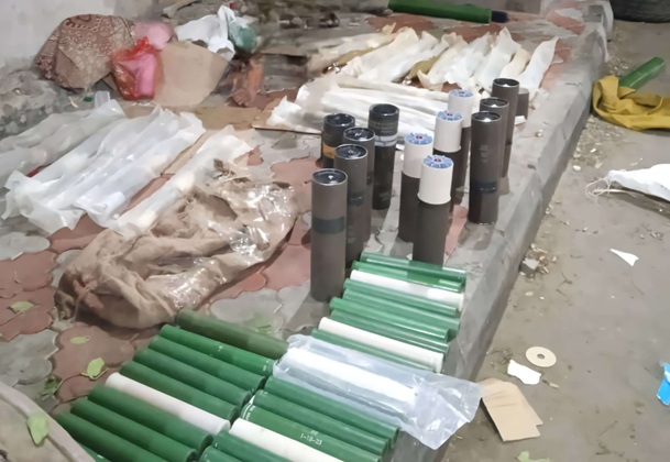 ضبط شحنة أسلحة شرق عدن