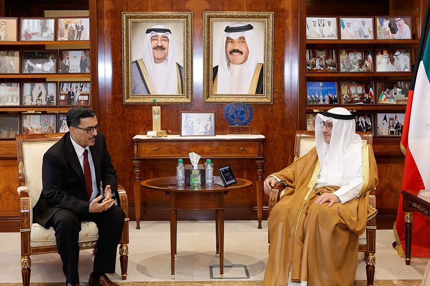 رسالة خطية من الرئيس اليمني إلى ولي العهد الكويتي