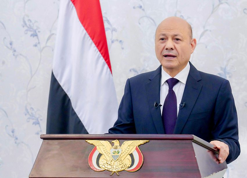 الرئيس العليمي يعلن موعد تحرير صنعاء.. ابرز ماجاء في خطابه